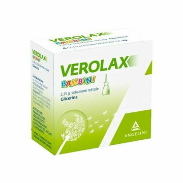 Verolax Bambini Soluzione Rettale Glicerina 2,25 g 6 clismi