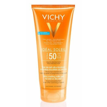 Vichy Idéal Soleil Gel Latte Solare Ultra-fondente SPF 50 Corpo 200 ml