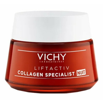 Vichy Liftactiv Collagen Specialist Crema Viso Notte Anti-Età 50 ml