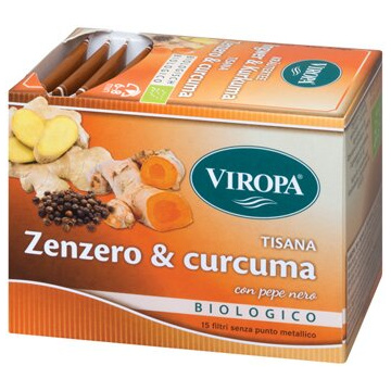 Viropa tisana zenzero&curcuma bio 15 filtri