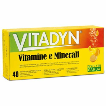 Vitadyn vitamine/min 40 compresse effervescenti