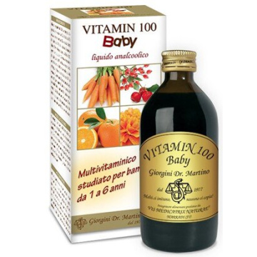 Vitamin 100 baby liquido analcolico 200 ml