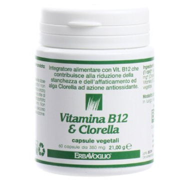 Vitamina b12 + clorella 60 capsule