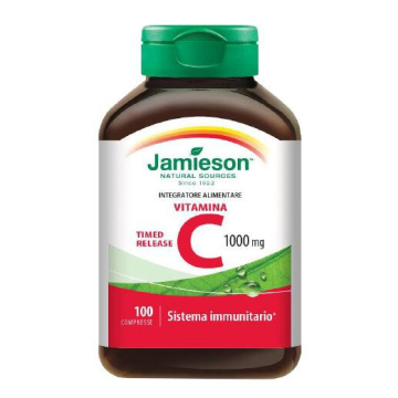 Vitamina c 1000 timed release 100 compresse barattolo 128,9g
