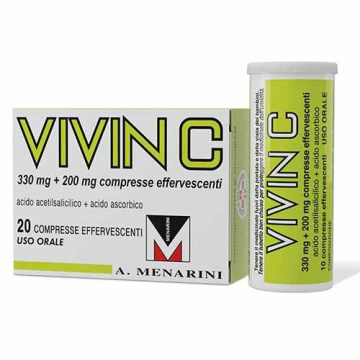Vivin C - 20 compresse effervescenti - 330 mg + 200 mg