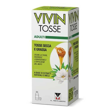 Vivin Tosse Complete 3 in 1, Sciroppo Tosse Grassa e Secca, 150ml