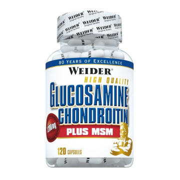 Weider glucosamina condroitina plus msm 120 capsule