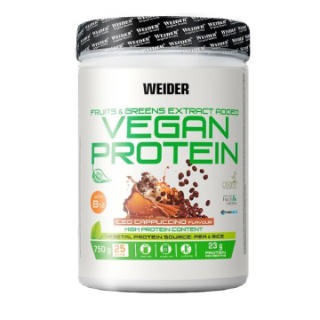 Weider vegan protein cappuccino 750 g