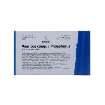 Weleda agaricus phosphorus composto 8 fiale da 1 ml