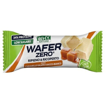 Whynature wafer zero caramello cioccolato bianco 30 g