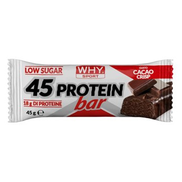 Whysport 45 protein bar cacao crisp 45 g