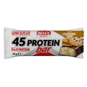 Whysport 45 protein bar cookies crisp 45 g