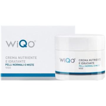 Wiqo crema nutriente ed idratante pelli normali o miste viso50 ml