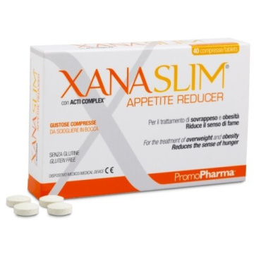 Xanaslim appetite reducer 40 pastiglie orosolubili