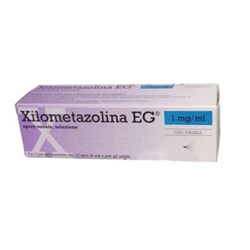 Xilometazolina 1 mg/ml EG Decongestionante Spray Nasale 10 ml 