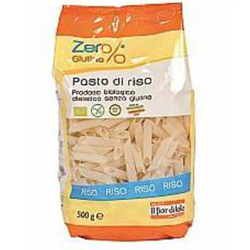 Zero% glutine pasta riso penne senza glutine bio 500 g