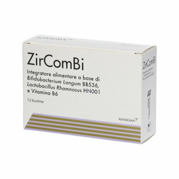 ZirComBi Integratore Benessere Intestinale 12 bustine 1,5 g