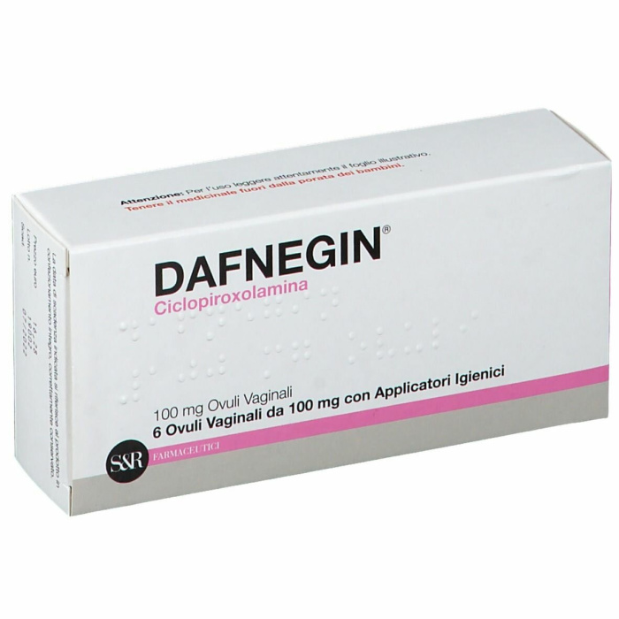 Dafnegin ovuli 100 mg ciclopiroxolamina 6 ovuli vaginali