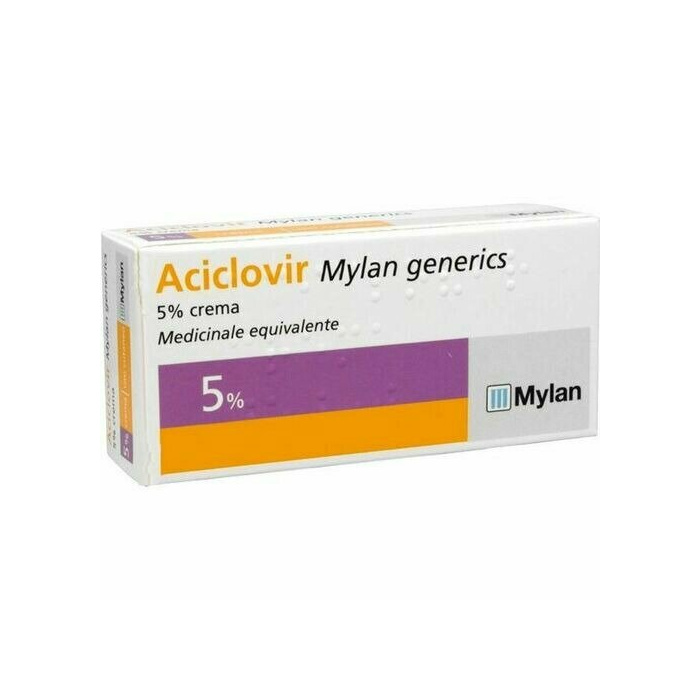 Aciclovir mylan generics  5% herpes crema 3g