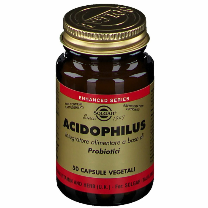 Acidophilus LA-5 Solgar Integratore Probiotici 50 Capsule