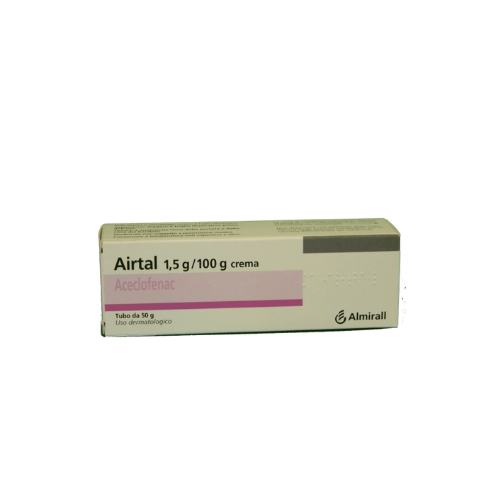 Airtal crema antidolorifica 1,5g / 100g aceclofenac 50g