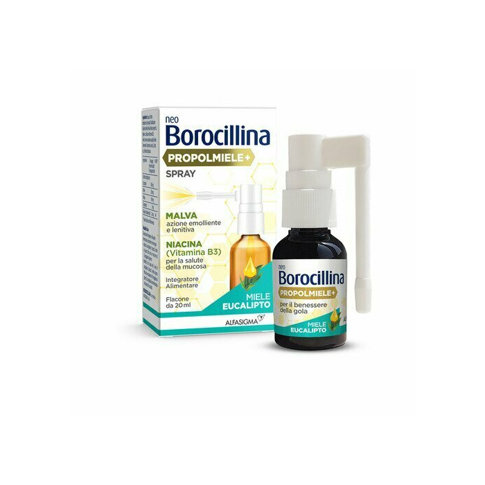 NeoBorocillina Propolmiele+ Benessere Gola Spray 20ml