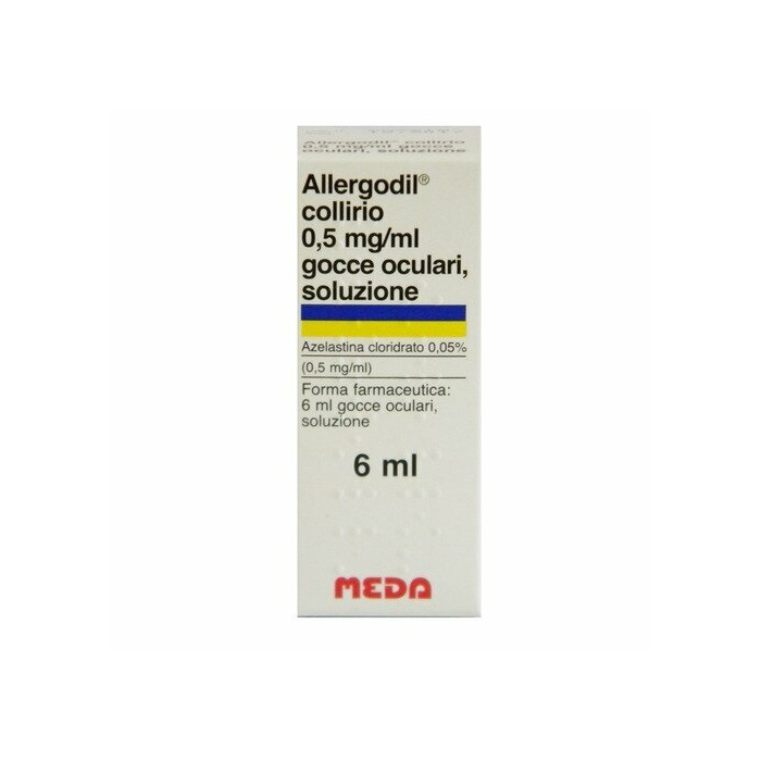 Allergodil collirio  0,05% azelastina flacone 6 ml