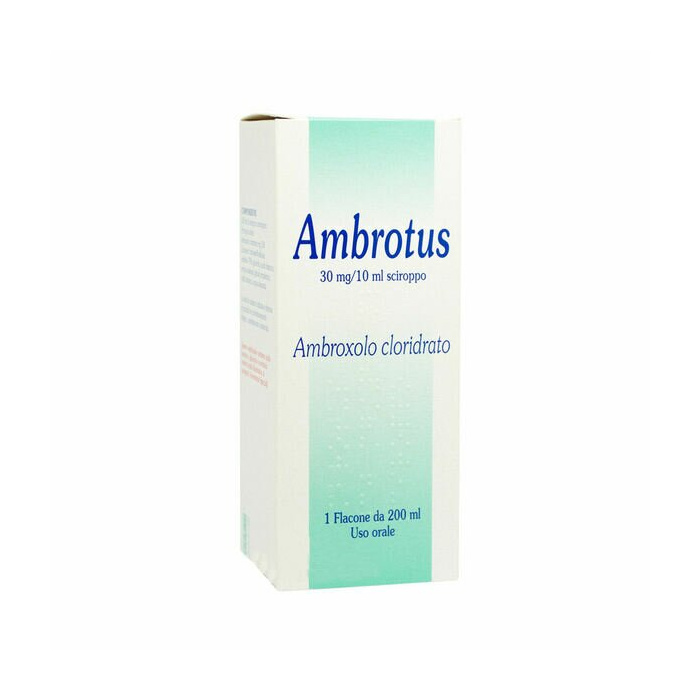 Ambrotus sciroppo ambroxolo cloridrato tosse flacone 200 ml