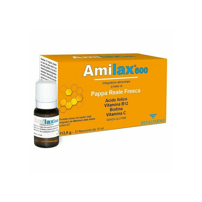 Amilax 600 Ricostituente Energizzante 10 flaconcini da 10 ml