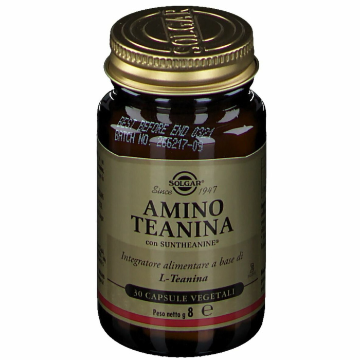 Amino teanina 30 capsule vegetali