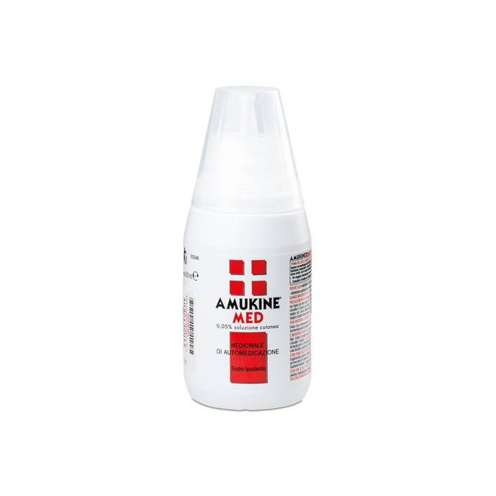 Amukine med soluzione cutanea 0,05% sodio ipoclorito 250 ml