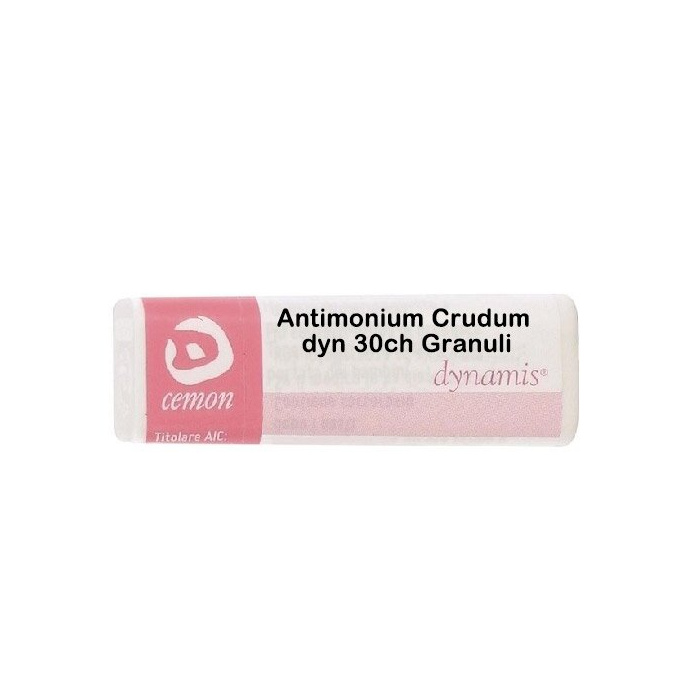 Antimonium crudum dyn 30ch granuli