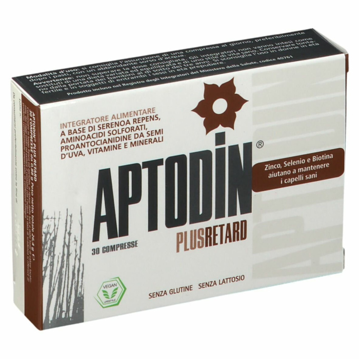 Aptodin Plus Retard Integratore Anticaduta 30 Compresse