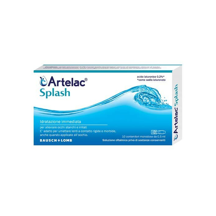 Artelac Splash Soluzione Oftalmica 10 Flaconcini Monodose