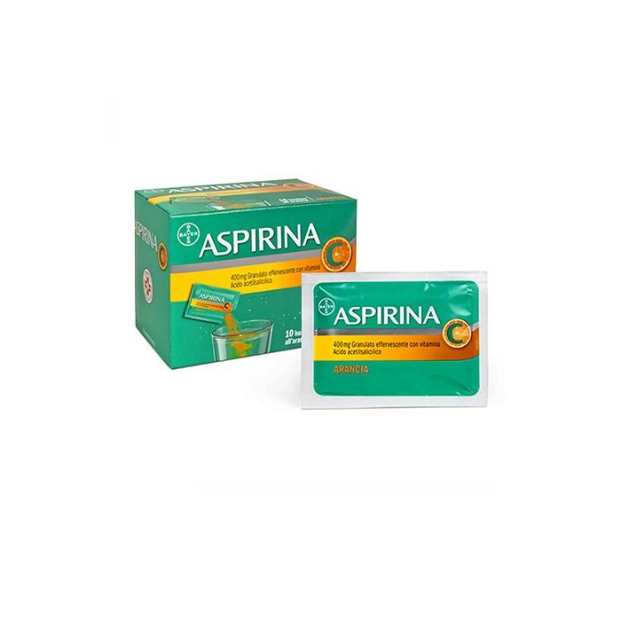 Aspirina c granulato 10 bustine 400 mg