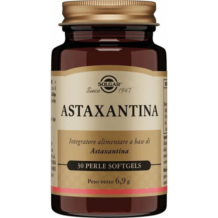 Astaxantina Solgar Integratore Antiossidante 30 perle