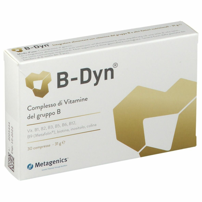 B-Dyn Integratore di Vitamina B 30 Compresse