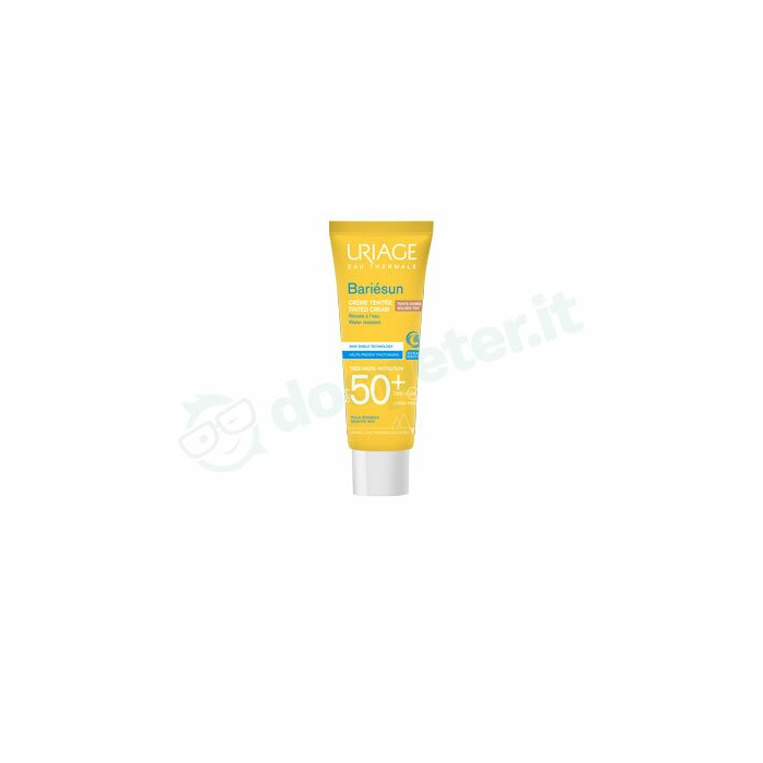 Uriage Bariésun Crema Solare Dorata SPF 50+ Protezione Viso 50 ml