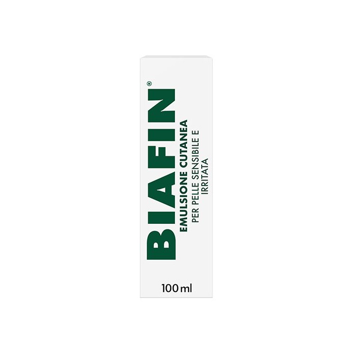 Biafin Emulsione Cutanea Pelle Sensibile e Irritata 100 ml