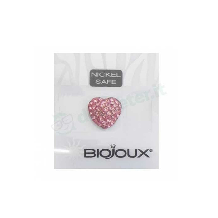 Biojoux 2100 cuore rosa 10mm