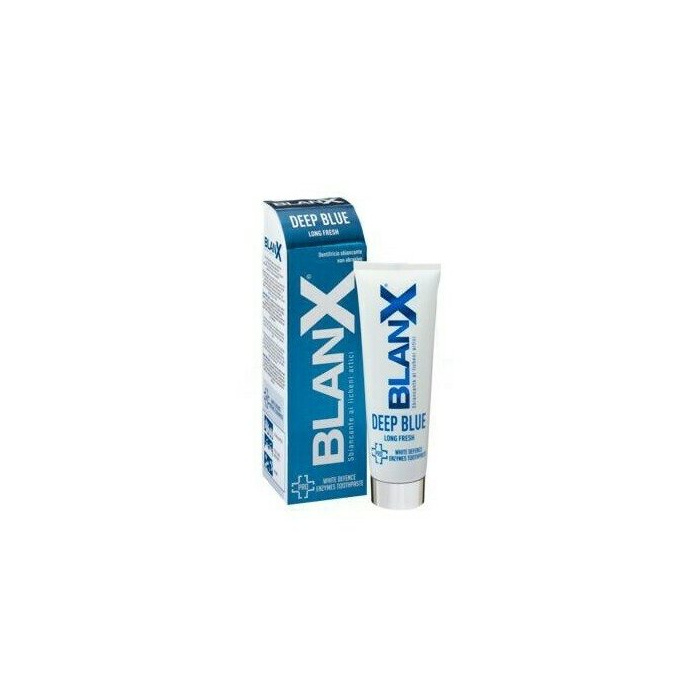 Blanx deep blue dentifricio sbiancante non abrasivo 75 ml