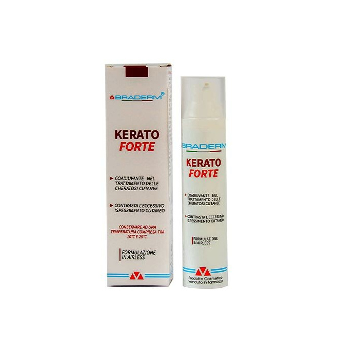 Braderm Kerato Forte Crema Trattamento Dermocosmetico 75 ml 