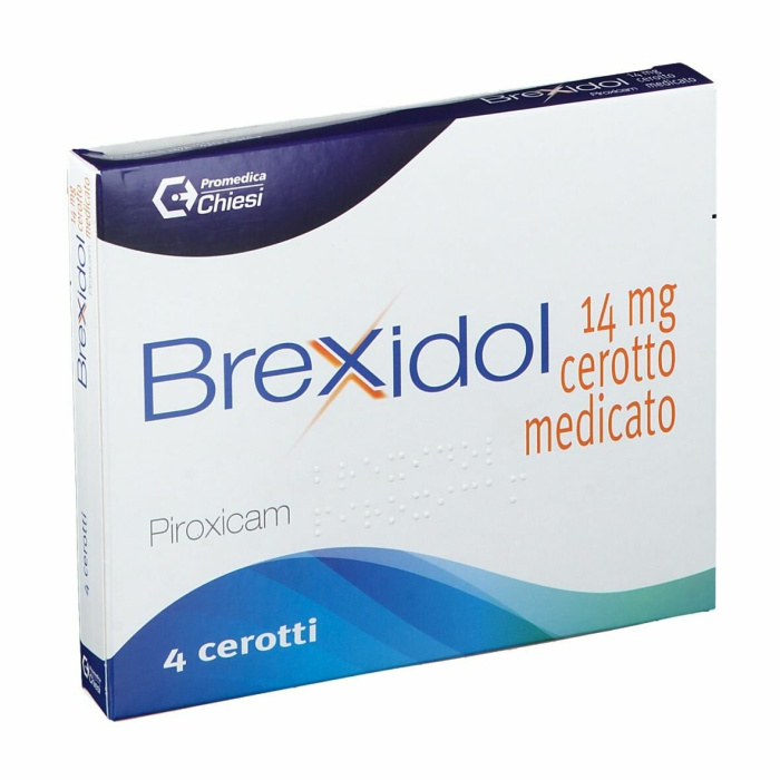 Brexidol 4 cerotti medicati dolori articolari 14mg piroxicam