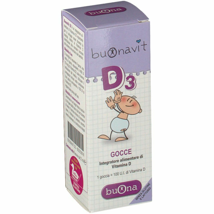 Buonavit D3 Integratore Vitamina D Bambini Gocce 12 ml