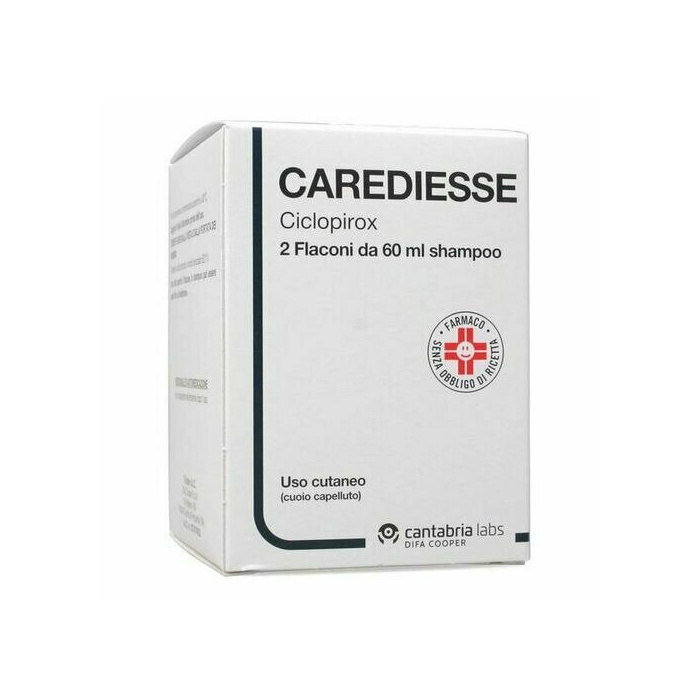 Carediesse shampoo 10mg/g dermatite seborroica 2x60 ml
