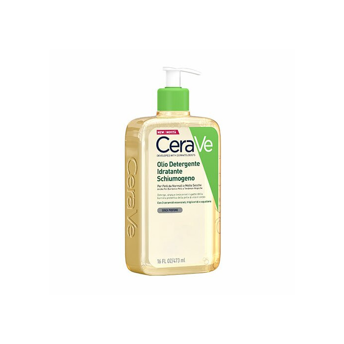  CeraVe Olio Pelle Atopica Detergente Idratante Lenitivo 473 ml 