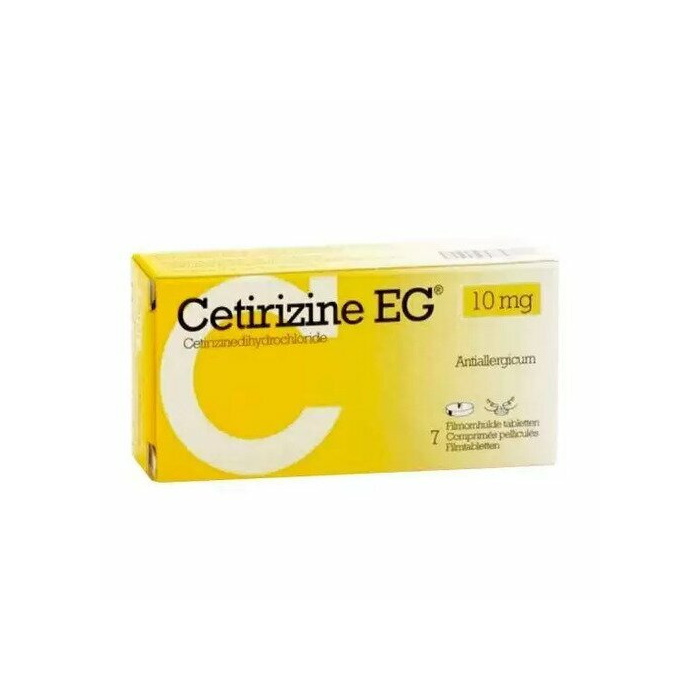 Cetirizina 10 mg eg 7 compresse rivestite
