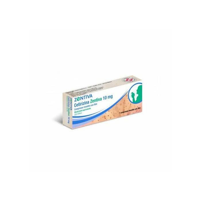 Cetirizina zentiva 10 mg 7 compresse rivestite