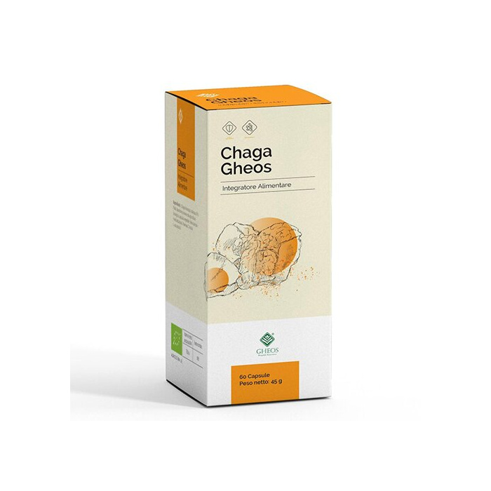 Chaga gheos 60 capsule 750 mg