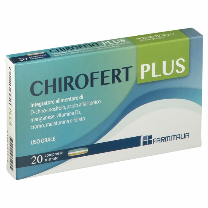 Chirofert Plus Integratore Fertilità 20 Compresse
